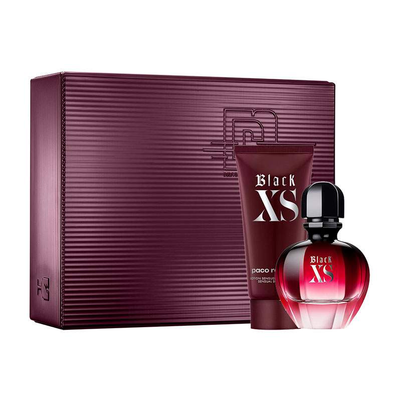 Paco Rabanne Black XS Eau de Parfum 50ml Spray Gift Set
