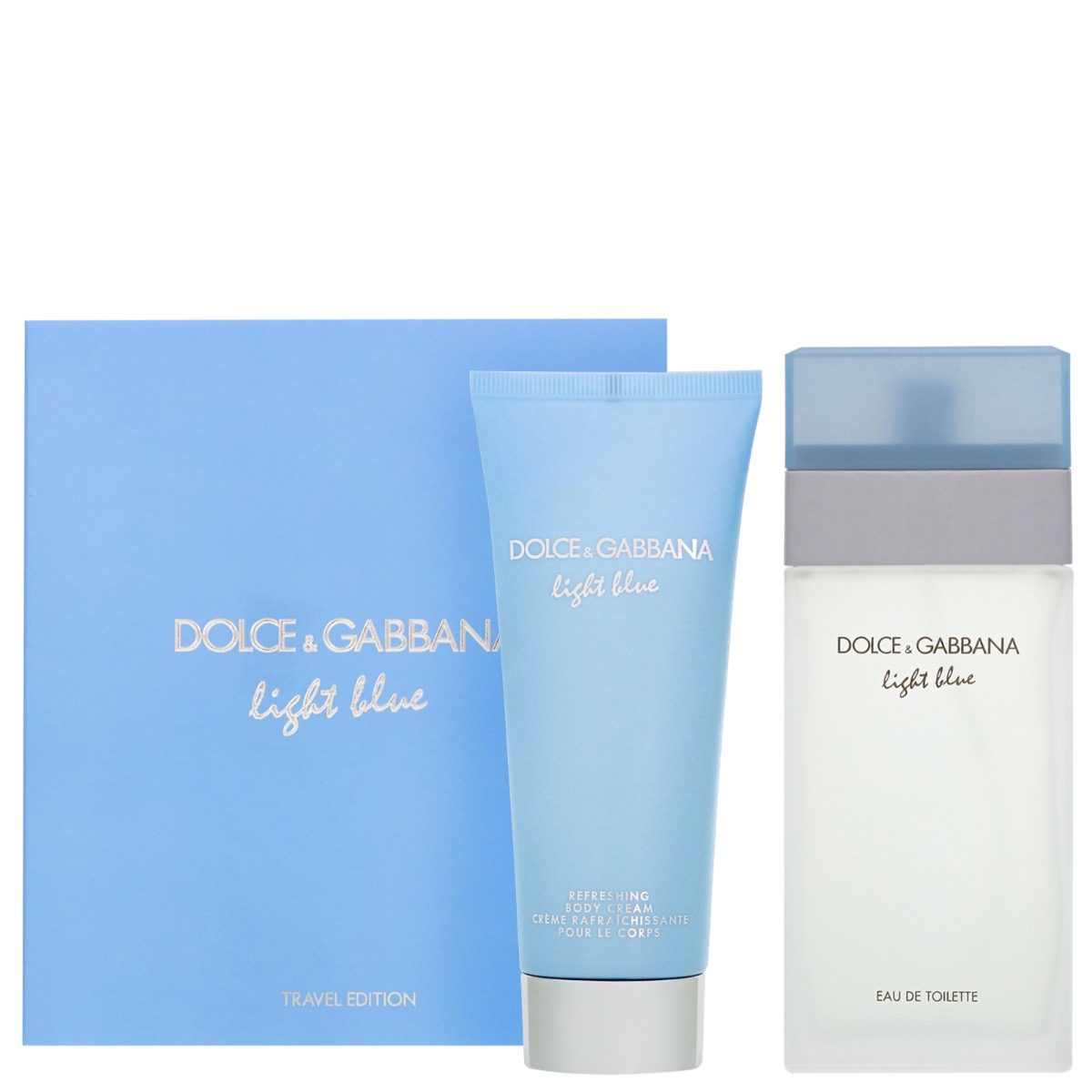 Dolce & Gabbana Light Blue Eau de Toilette 100ml Spray + 75ml b/l Gift Set