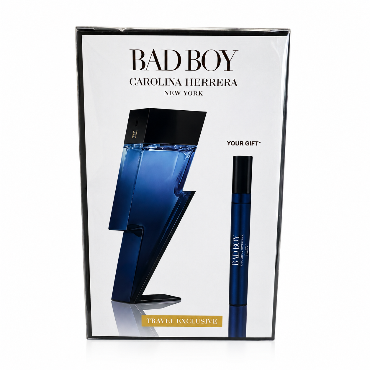 Carolina Herrera Boys Cobalt Bad Electrique Eau De Parfum 100Ml Spray Set