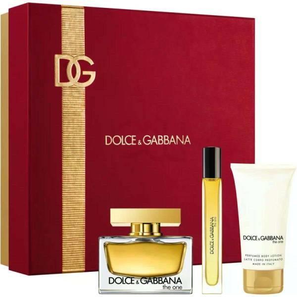 Dolce & Gabbana The One Eau De Parfum 75Ml Spray 3 Piece Set