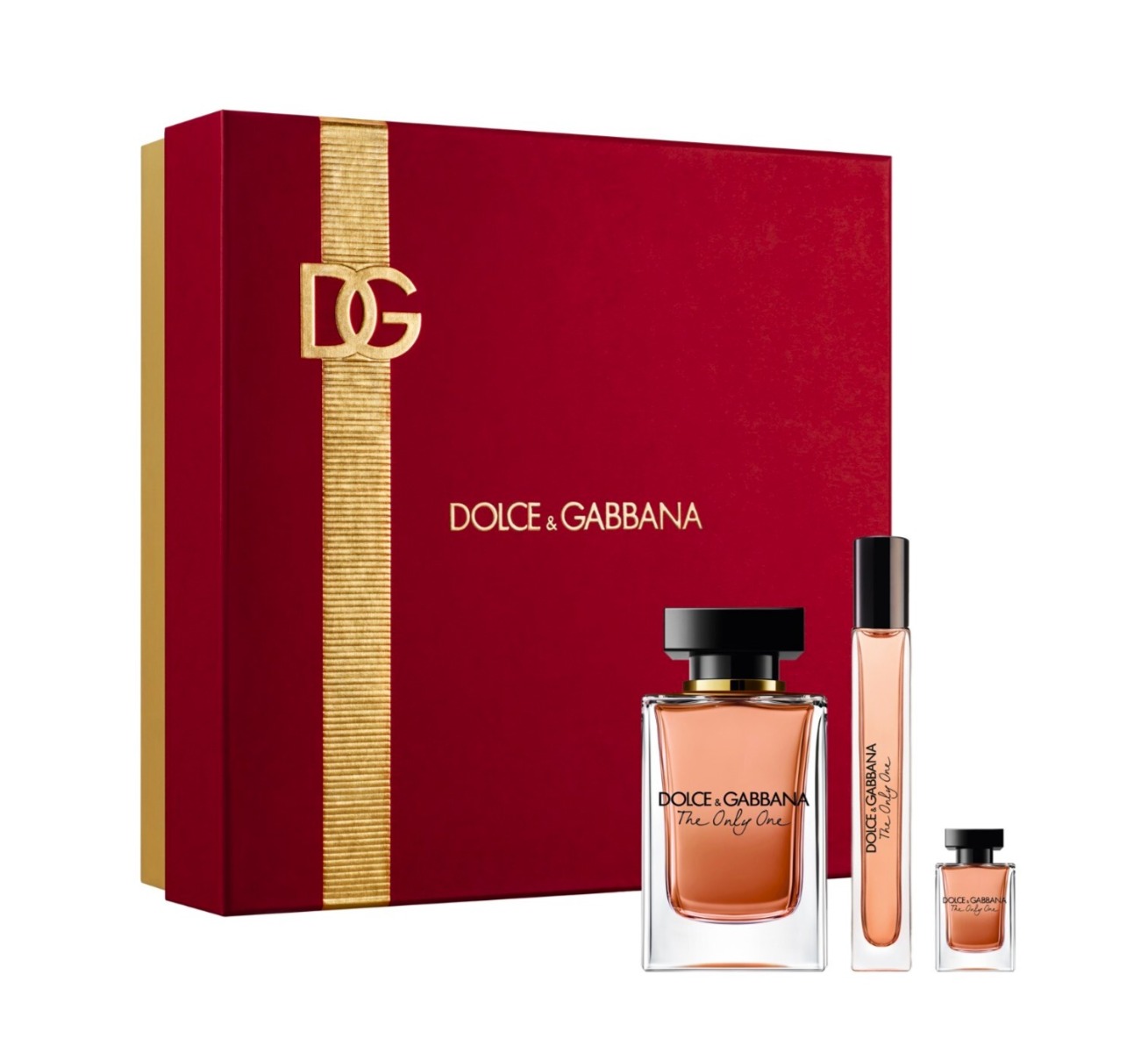Dolce & Gabbana The Only One Eau De Parfum 100ml Spray + 10ml + 5ml Gift Set