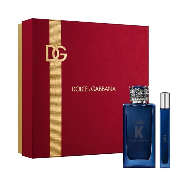 Dolce & Gabbana Men's Red K Intense Eau De Parfum 100Ml Spray Gift Set