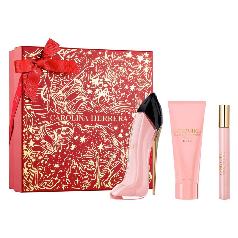 Carolina Herrera Girls Pink Good Blush Eau De Parfum 80Ml Spray Set