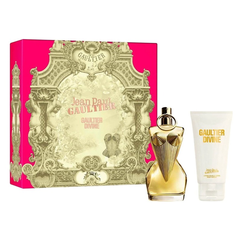 Jean Paul Gaultier Pink Divine Eau De Parfum 50Ml Spray Gift Set