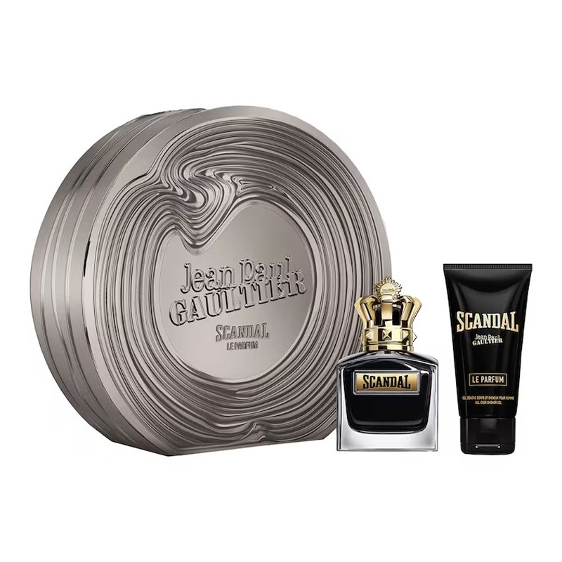 Jean Paul Gaultier Men's Gold Scandal Le Parfum Pour Homme Eau De Parfum Intense 100Ml Spray Gift Set