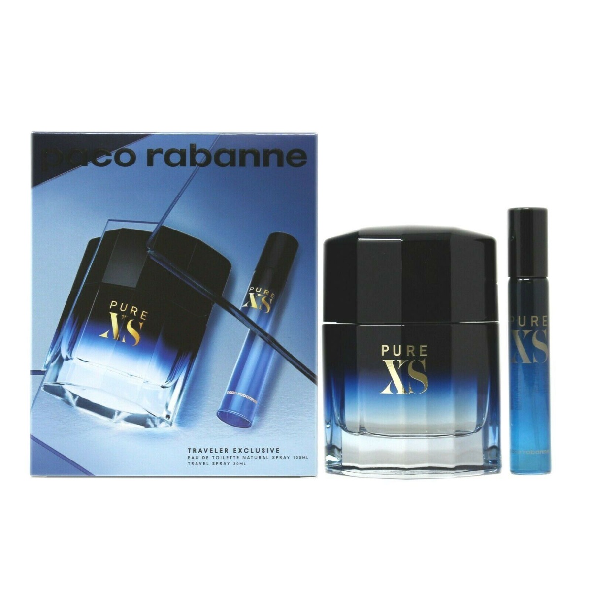 Paco Rabanne Pure XS Eau de Toilette 100ml Spray Gift Set
