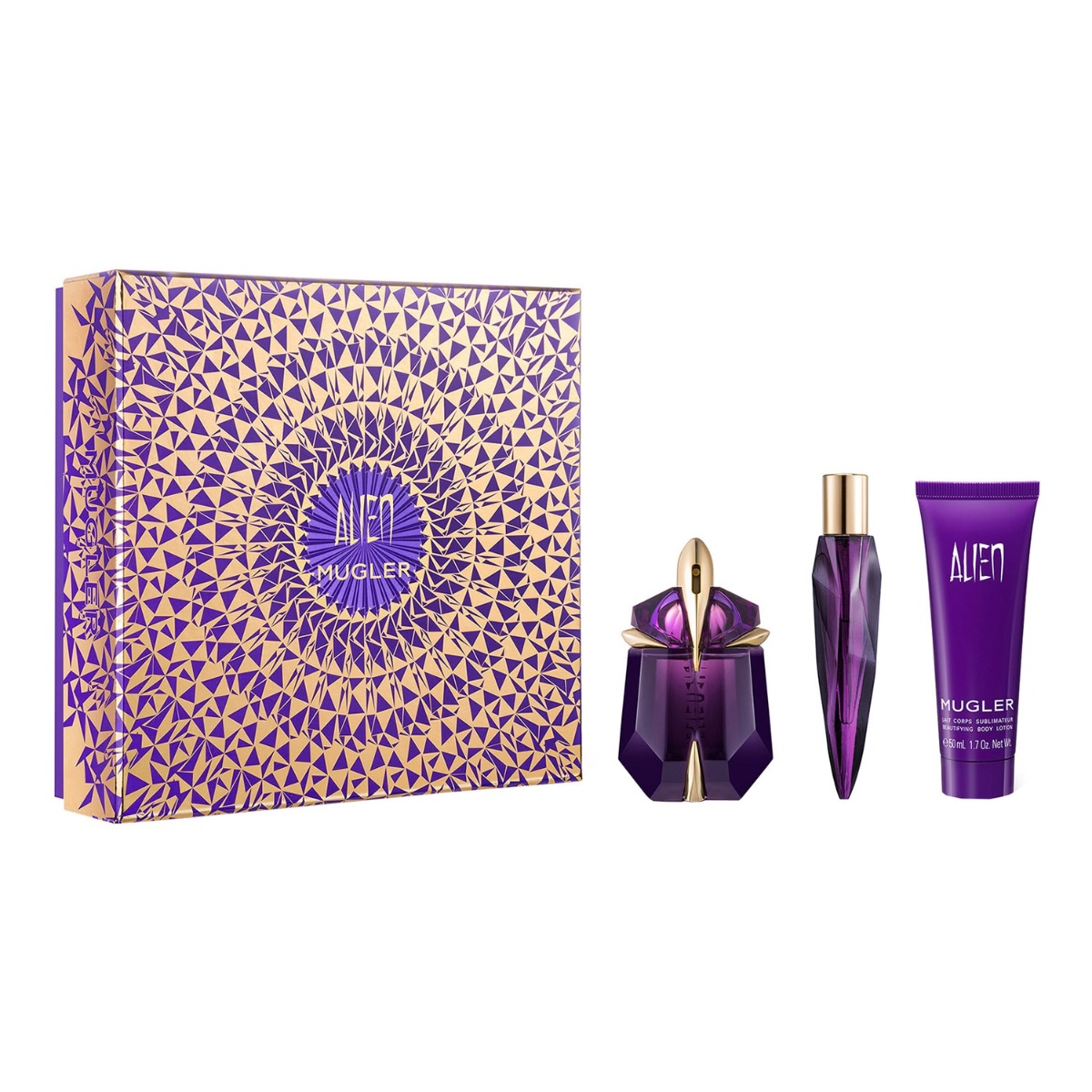 Mugler Alien Eau de Parfum 30ml Spray + 50ml B/Lotion + 10ml EDP