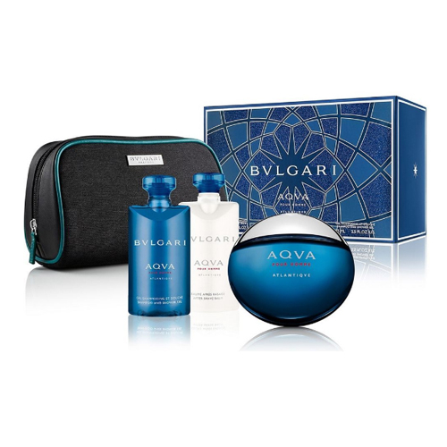 Bvlgari Aqva Pour Homme Atlantiqve Eau de Toilette 100ml Spray Gift Set