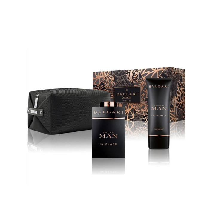 Bvlgari Man in Black Eau de Parfum 100ml Spray Gift Set