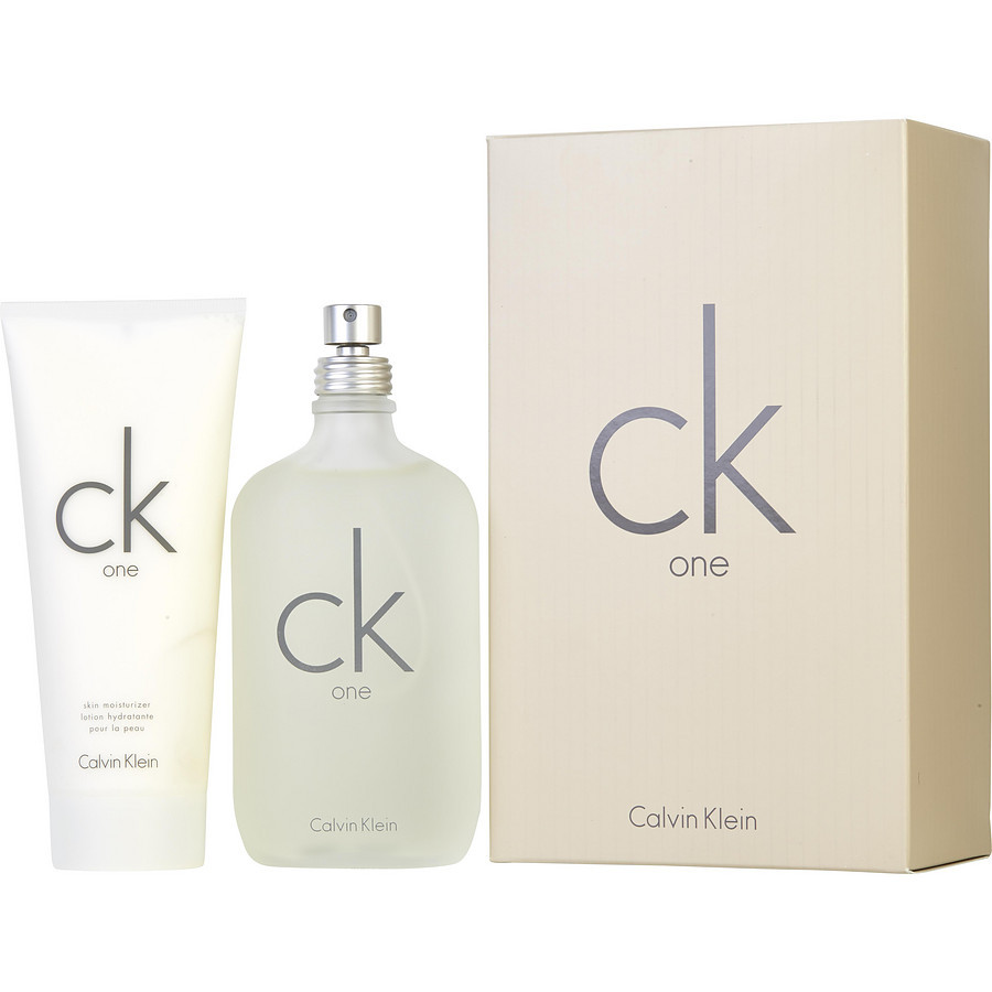 Calvin Klein CK One Eau de Toilette 200ml Spray + 200ml Cream