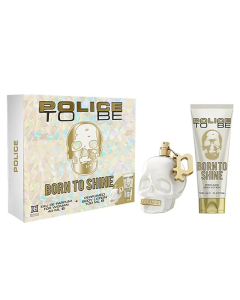 Police TO BE BORN TO SHINE 75ml Eau de Toilette Spray Gift Set