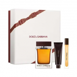 Dolce & Gabbana The One For Men Eau de Toilette 100ml Spray 3pc Gift Set