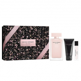 Narciso Rodriguez For Her Eau de Parfum 100ml 3pc Spray Gift Set