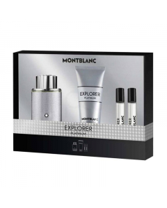 Montblanc Explorer Platinum Eau de Parfum 100ml Spray Gift Set