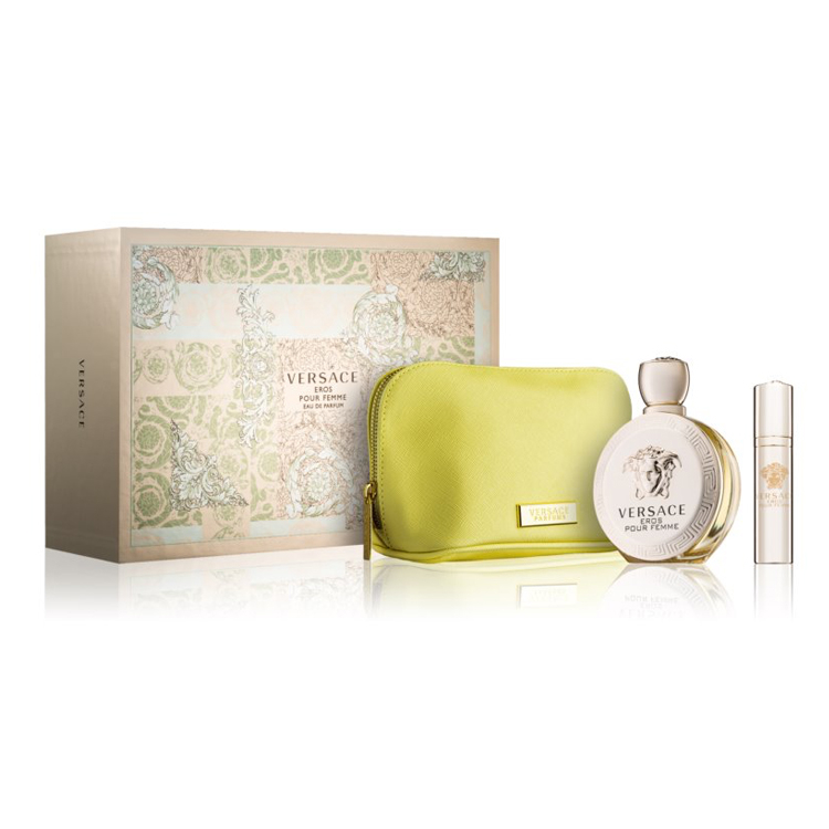 Versace Eros Pour Femme Eau de Parfum 100ml Spray Gift Set