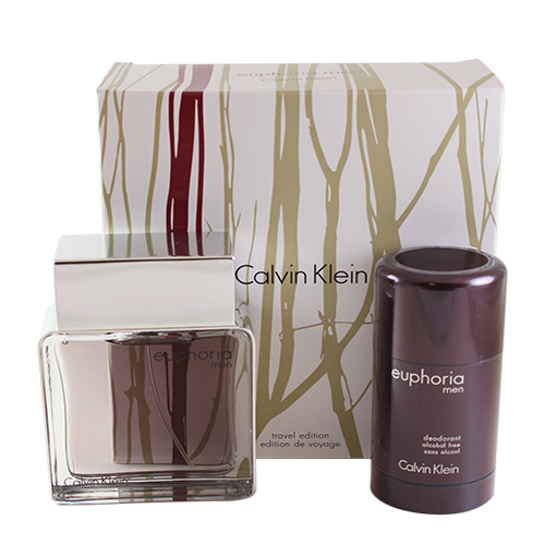 Calvin Klein Euphoria For Him Eau de Toilette 100ml Spray Travel Set