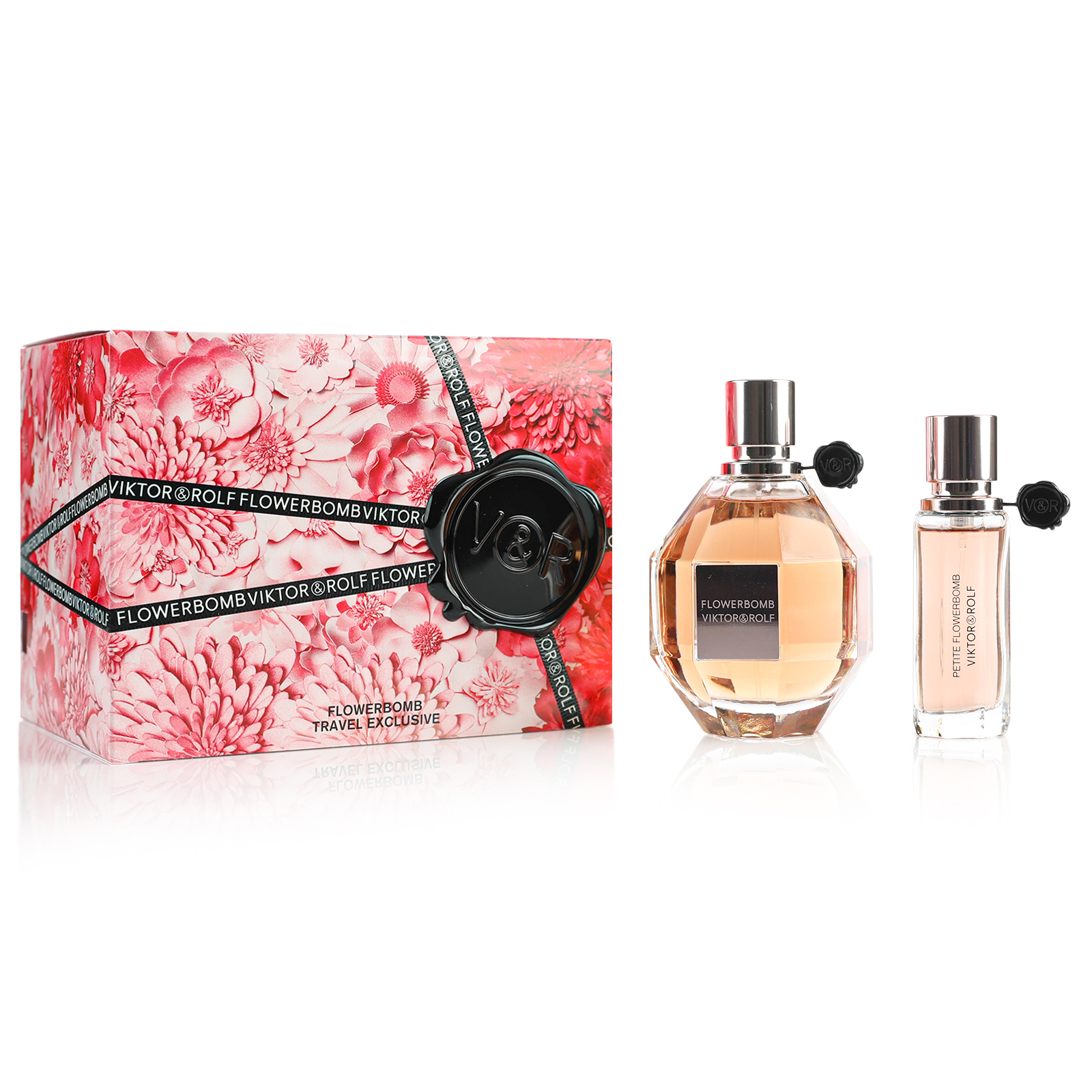Viktor & Rolf Flowerbomb Eau De Parfum 100ml Spray + 20ml Set