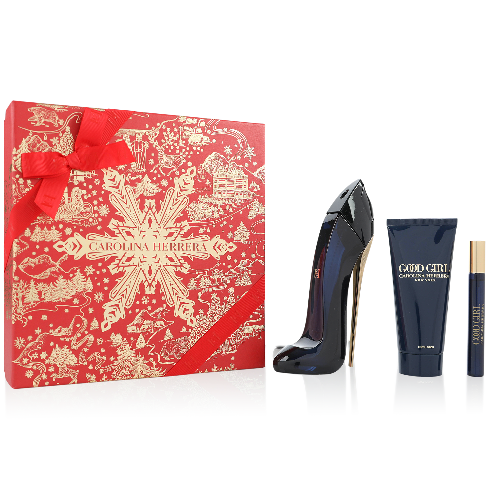 Carolina Herrera Girls Light/Dark Good Eau De Parfum 80Ml Spray Set
