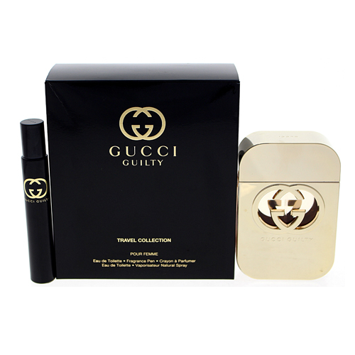 Gucci Guilty Eau de Toilette 75ml Spray Travel Set