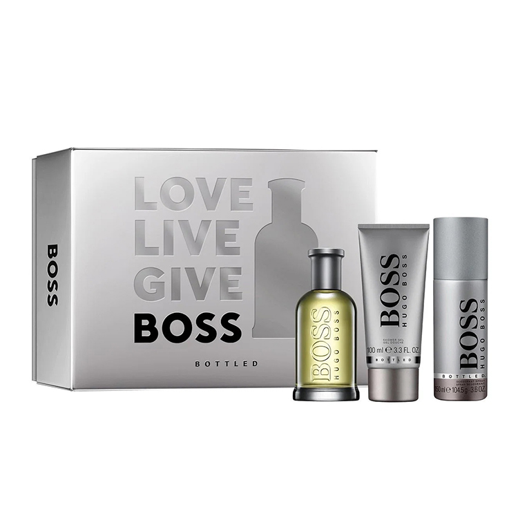 Hugo Boss Boss Bottled Eau de Toilette 100ml Spray Gift Set