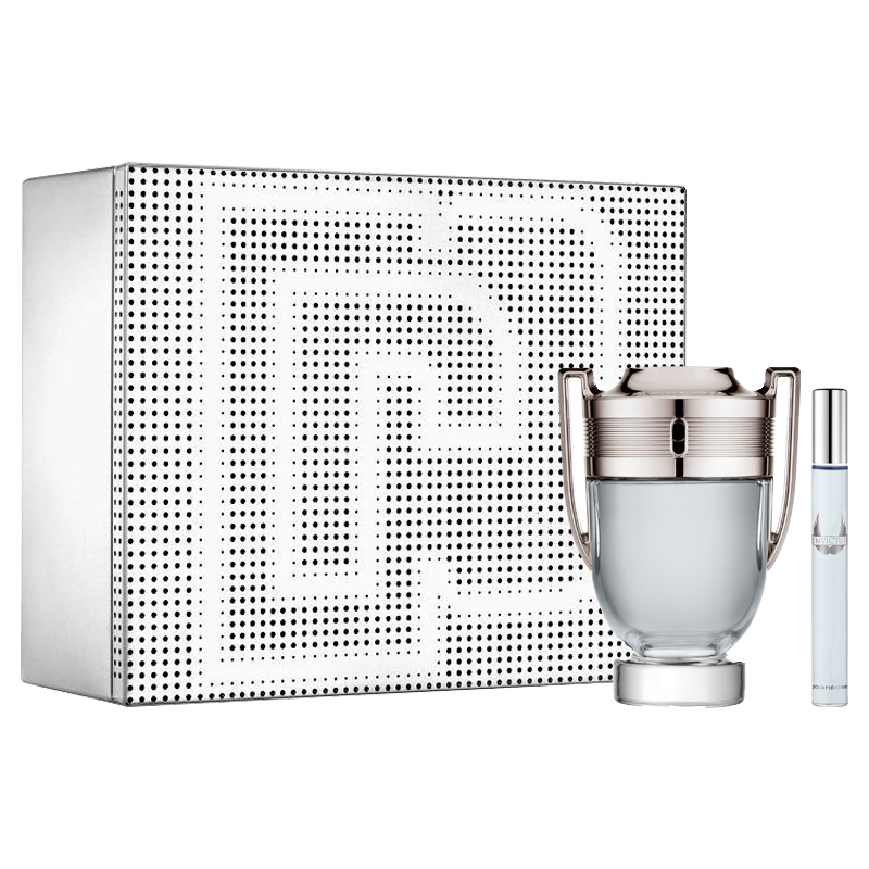 Paco Rabanne Invictus Eau de Toilette 150ml Spray + 10ml Spray Set