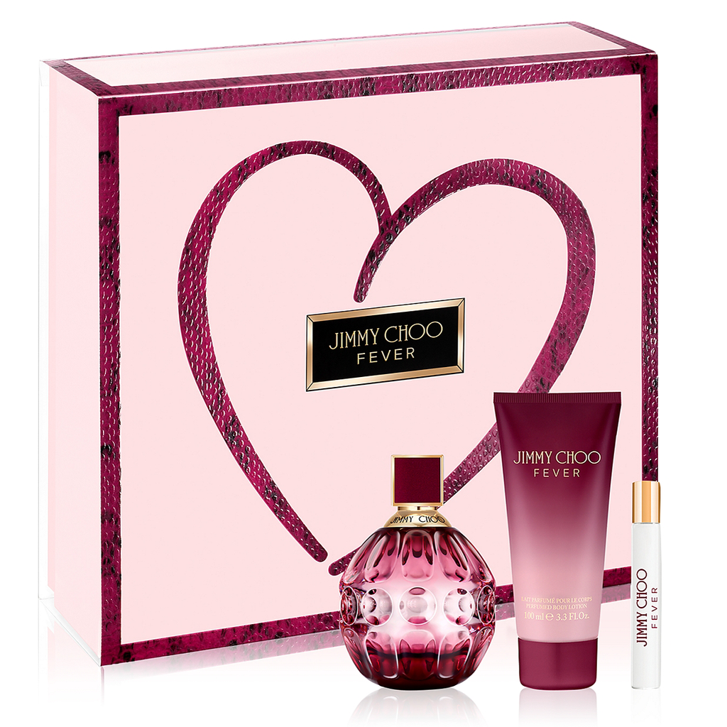 Jimmy Choo Fever Eau de Parfum 100ml Spray Gift Set