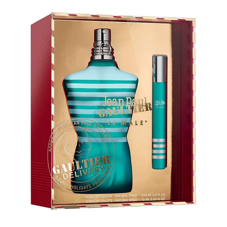 Jean Paul Gaultier Le Male Eau de Toilette 200ml Spray Gift Set