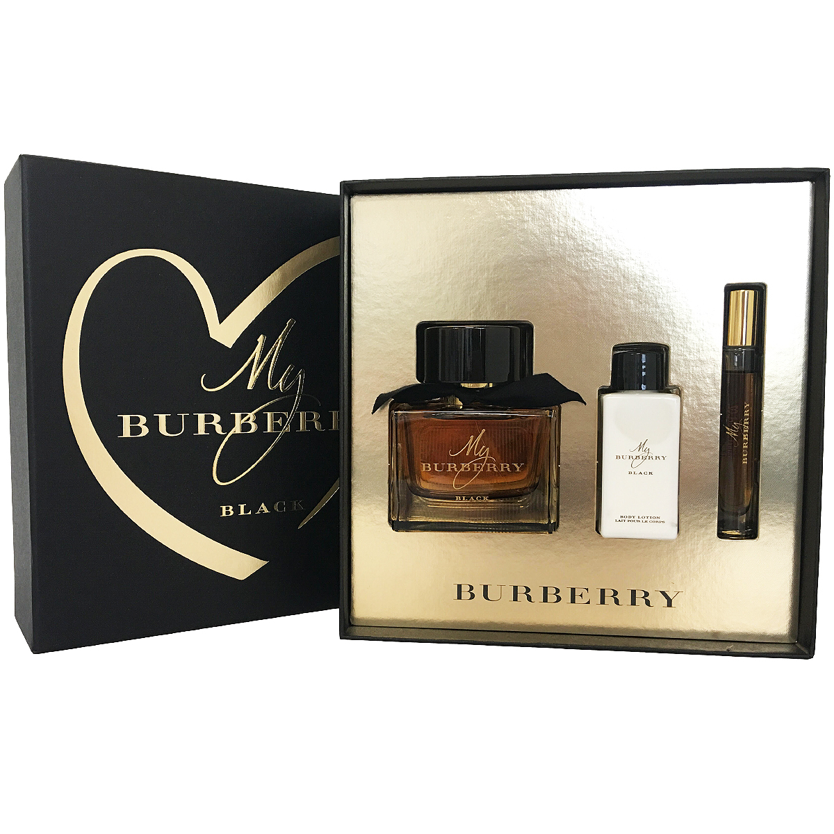 Burberry My Burberry Black Eau de Parfum 90ml Spray Gift Set