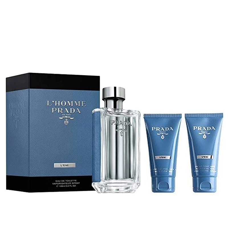 Prada L'Homme Eau de Toilette 100ml Spray Gift Set