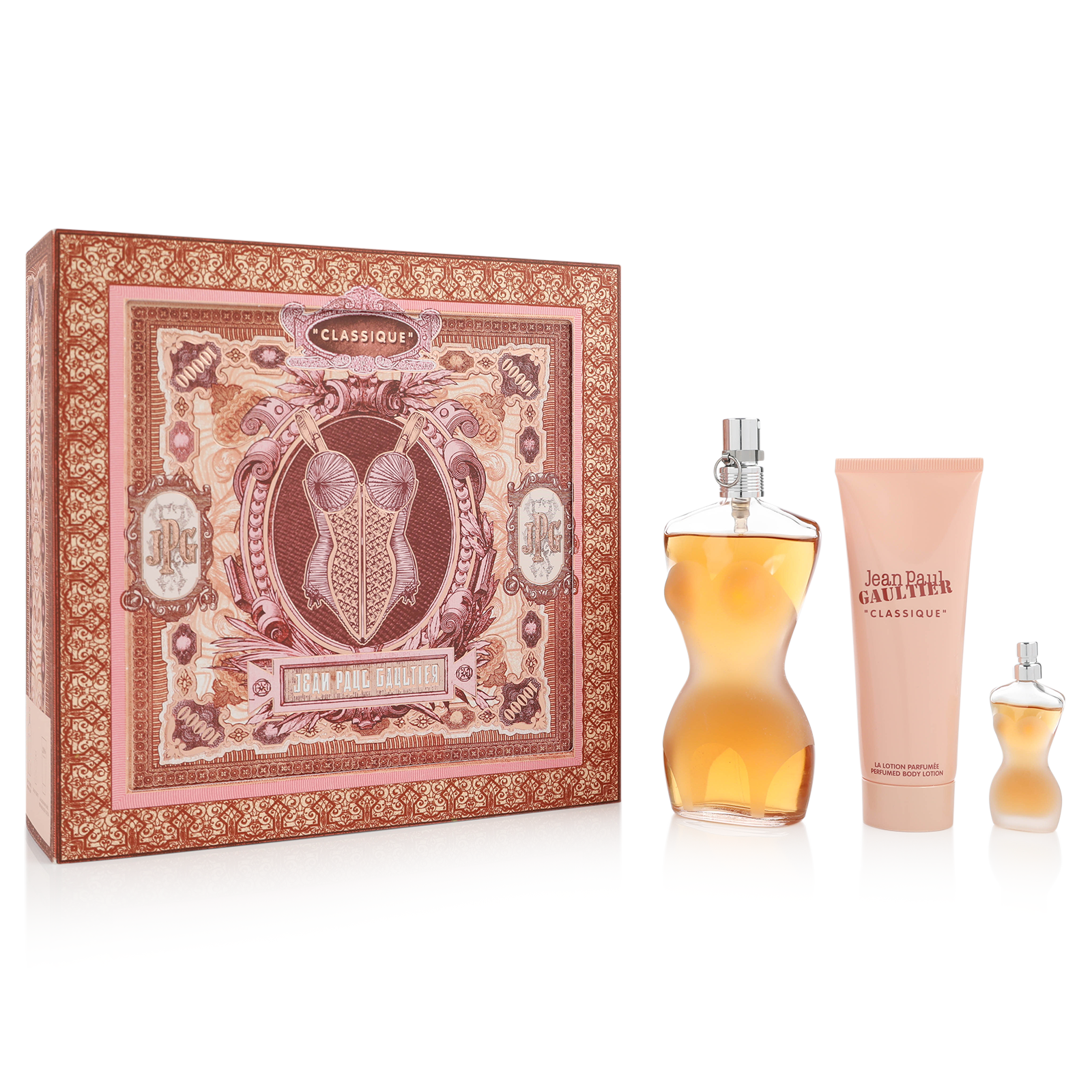 Jean Paul Gaultier Classique Eau de Toilette 100ml Spray Travel Set