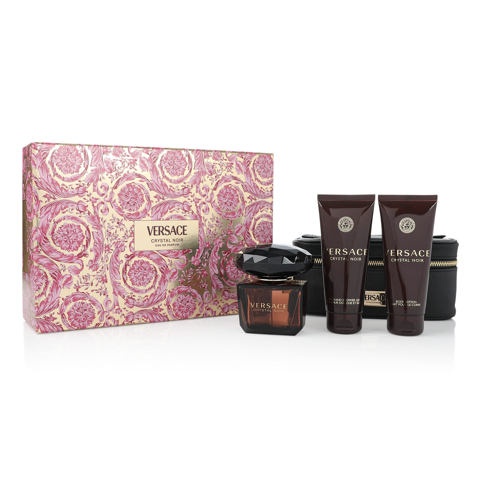 Versace Crystal Noir Eau de Parfum 90ml Spray Gift Set