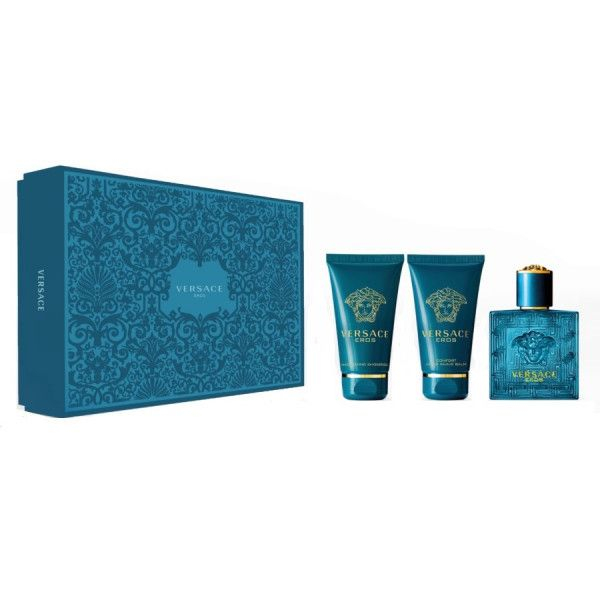 Versace Eros Eau de Toilette 50ml Spray Gift Set