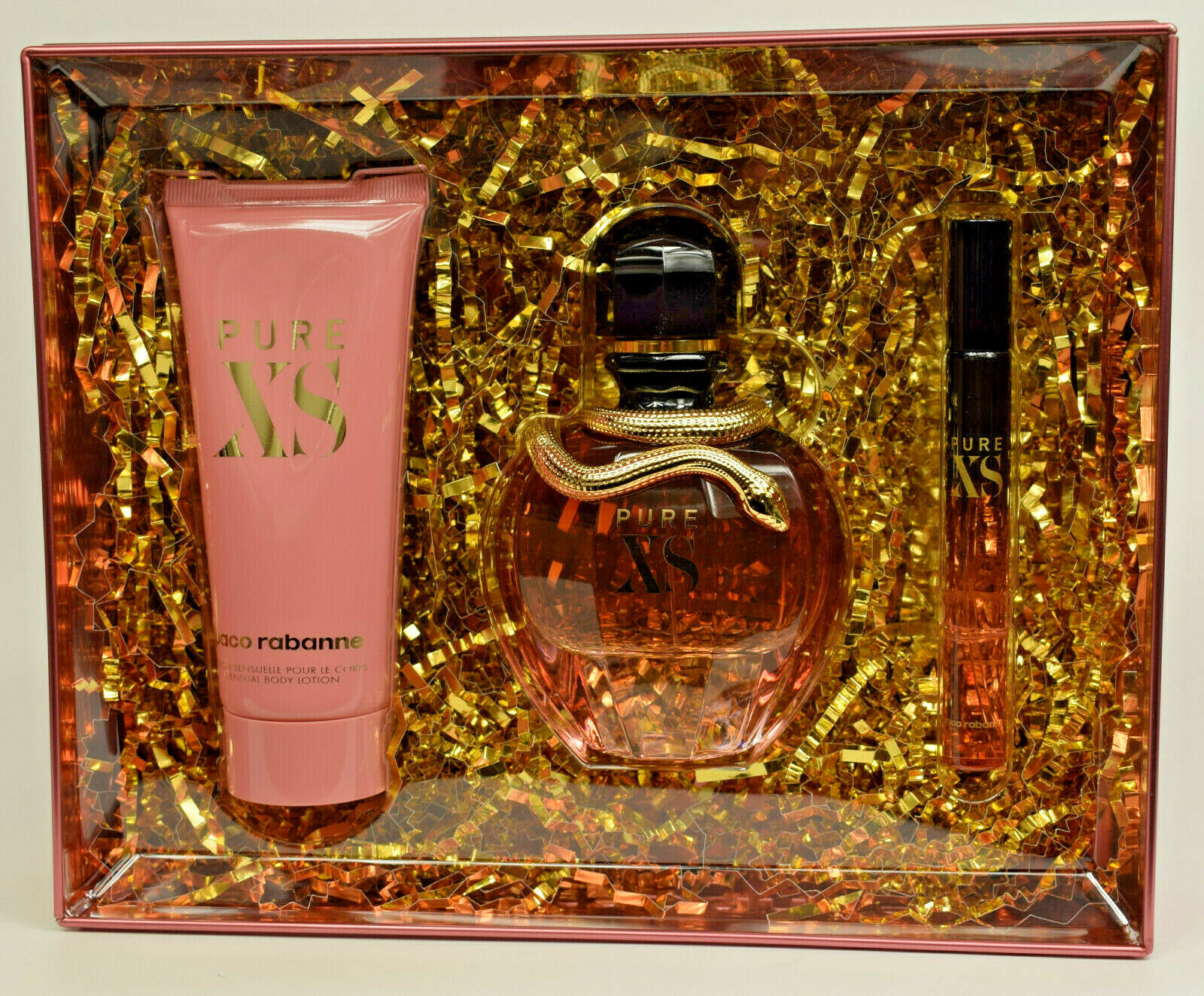 Paco Rabanne Pure XS for Her Eau de Parfum 80ml Spray Gift Set