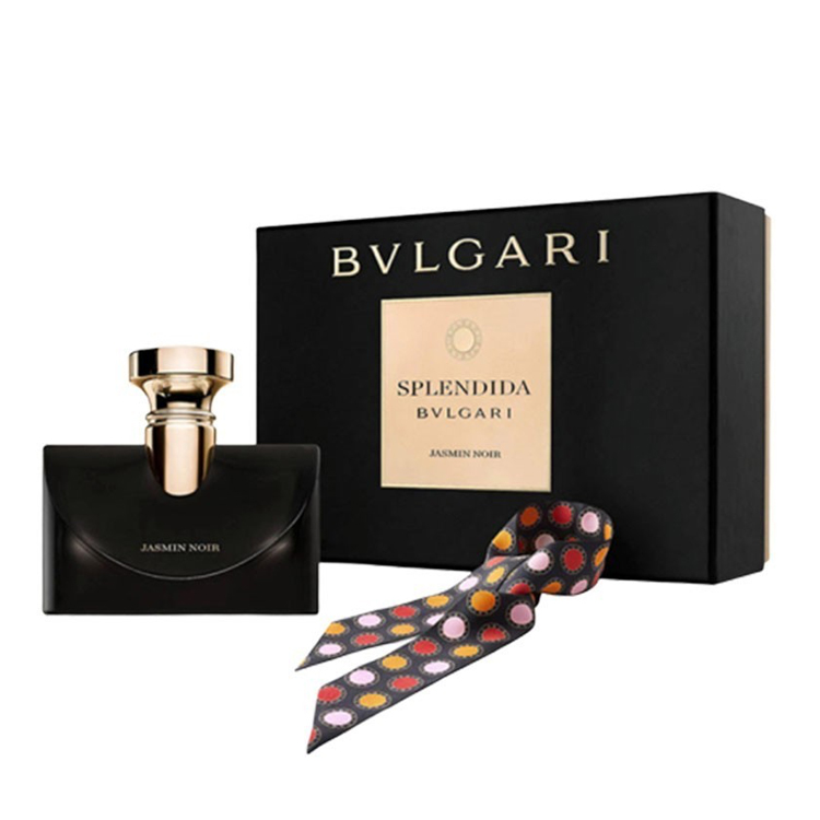 Bvlgari Splendida Jasmin Noir Eau de Parfum 100ml Spray Silk Band Gift Set
