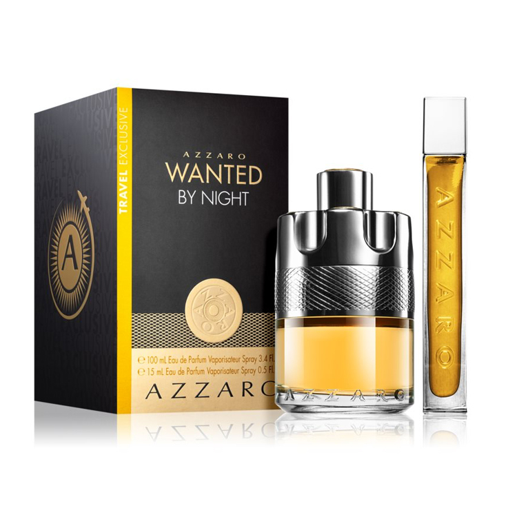 Azzaro Wanted by Night Eau de Parfum 100ml Spray Gift Set