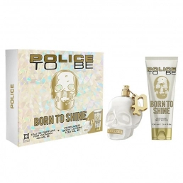Police TO BE BORN TO SHINE Eau de Toilette 75ml Spray Gift Set