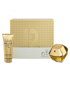 Paco Rabanne Lady Million Eau de Parfum 80ml Spray Gift Set