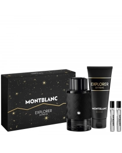 MontBlanc Explorer Extreme Eau de Parfum 100ml Spray 4 Ps Gift Set